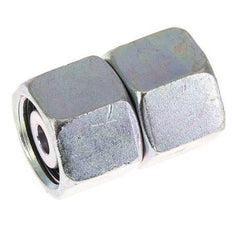 14S Verzinkt Stalen Rechte met Draaidoorvoer 630bar NBR O-ring en Afdichtconus ISO 8434-1