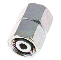 14S Verzinkt Stalen Rechte met Draaidoorvoer 630bar NBR O-ring en Afdichtconus ISO 8434-1