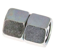 14S Verzinkt Stalen Rechte met Draaidoorvoer 630bar NBR O-ring en Afdichtconus ISO 8434-1