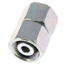 14S Verzinkt Stalen Rechte met Draaidoorvoer 630bar NBR O-ring en Afdichtconus ISO 8434-1