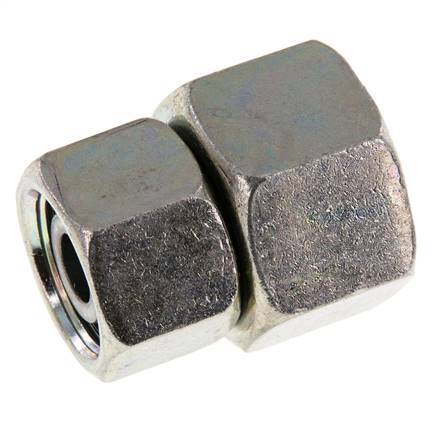 16S & 20S Verzinkt Stalen Rechte met Draaidoorvoer 400bar NBR O-ring en Afdichtconus ISO 8434-1