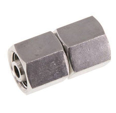 8L RVS Rechte met Draaidoorvoer 315bar FKM O-ring en Afdichtconus ISO 8434-1