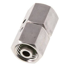 8L RVS Rechte met Draaidoorvoer 315bar FKM O-ring en Afdichtconus ISO 8434-1