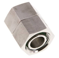 22L RVS Rechte met Draaidoorvoer 160bar FKM O-ring en Afdichtconus ISO 8434-1