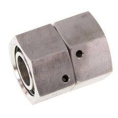 22L RVS Rechte met Draaidoorvoer 160bar FKM O-ring en Afdichtconus ISO 8434-1