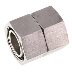 28L RVS Rechte met Draaidoorvoer 160bar FKM O-ring en Afdichtconus ISO 8434-1