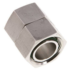 28L RVS Rechte met Draaidoorvoer 160bar FKM O-ring en Afdichtconus ISO 8434-1