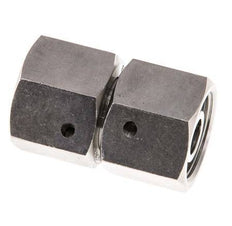 12S RVS Rechte met Draaidoorvoer 630bar FKM O-ring en Afdichtconus ISO 8434-1