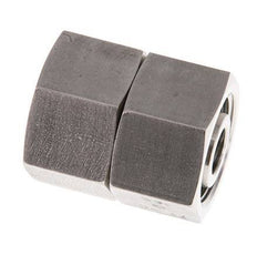 16S RVS Rechte met Draaidoorvoer 400bar FKM O-ring en Afdichtconus ISO 8434-1