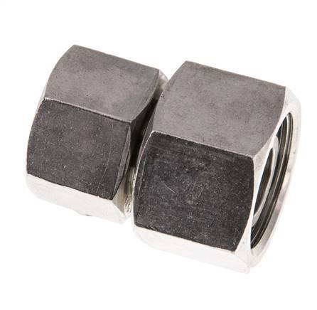 16S & 20S RVS Rechte met Draaidoorvoer 400bar FKM O-ring en Afdichtconus ISO 8434-1