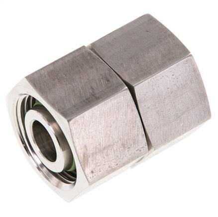 20S Stainless Steel Straight with Swivel 400 bar FKM O-ring Sealing Cone ISO 8434-1