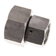 20S & 25S RVS Rechte met Draaidoorvoer 400bar FKM O-ring en Afdichtconus ISO 8434-1