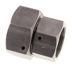 30S & 38S RVS Rechte met Draaidoorvoer 315bar FKM O-ring en Afdichtconus ISO 8434-1