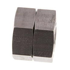 38S RVS Rechte met Draaidoorvoer 315bar FKM O-ring en Afdichtconus ISO 8434-1
