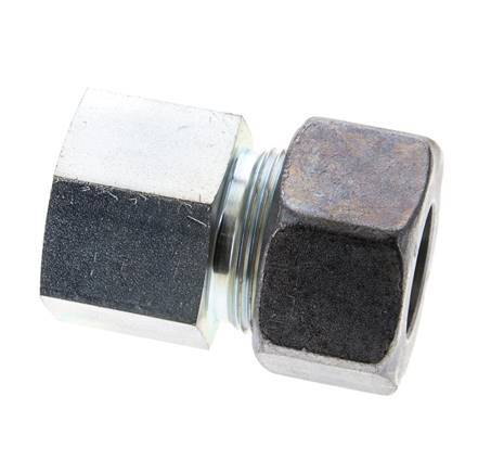 25S & M33x2 Zink plated Steel Straight Cutting Fitting with Female Threads 400 bar ISO 8434-1