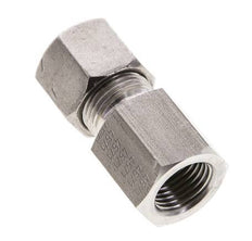 10S & M16x1.5 Stainless Steel Straight Cutting Fitting with Female Threads 630 bar ISO 8434-1