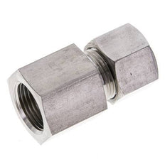 12S & M20x1.5 Stainless Steel Straight Cutting Fitting with Female Threads 630 bar ISO 8434-1