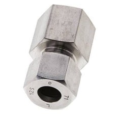 12S & M20x1.5 Stainless Steel Straight Cutting Fitting with Female Threads 630 bar ISO 8434-1