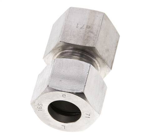 16S & M22x1.5 Stainless Steel Straight Cutting Fitting with Female Threads 400 bar ISO 8434-1
