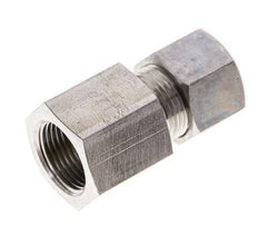 12S & M20x1.5 Stainless Steel Straight Compression Fitting with Female Threads 400 bar ISO 8434-1
