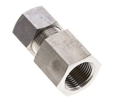 12S & M20x1.5 Stainless Steel Straight Compression Fitting with Female Threads 400 bar ISO 8434-1