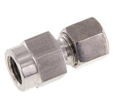 8L & G1/4'' RVS Rechte Snijringkoppeling Binnendraad voor manometers 315bar ISO 8434-1