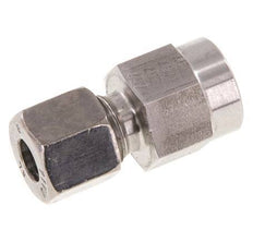 8L & G1/4'' RVS Rechte Snijringkoppeling Binnendraad voor manometers 315bar ISO 8434-1