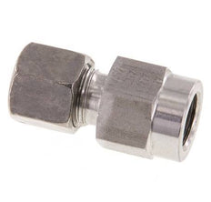 8L & G1/4'' RVS Rechte Snijringkoppeling Binnendraad voor manometers 315bar ISO 8434-1