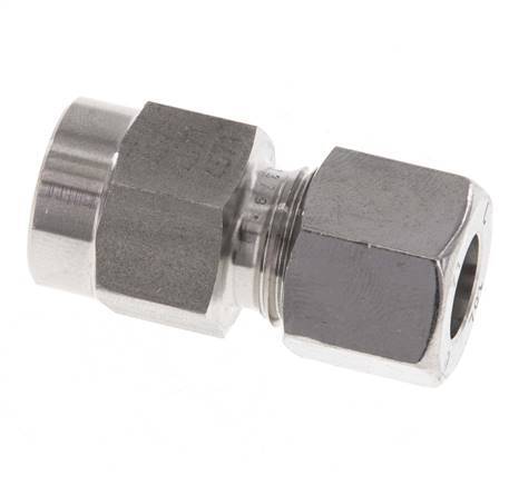 10L & G1/4'' RVS Rechte Snijringkoppeling Binnendraad voor manometers 315bar ISO 8434-1