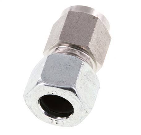 12L & G1/4'' RVS Rechte Snijringkoppeling Binnendraad voor manometers 315bar ISO 8434-1