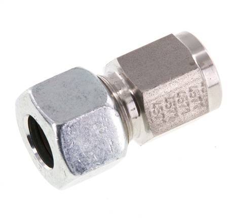 12L & G1/4'' RVS Rechte Snijringkoppeling Binnendraad voor manometers 315bar ISO 8434-1