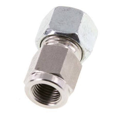 12L & G1/4'' RVS Rechte Snijringkoppeling Binnendraad voor manometers 315bar ISO 8434-1