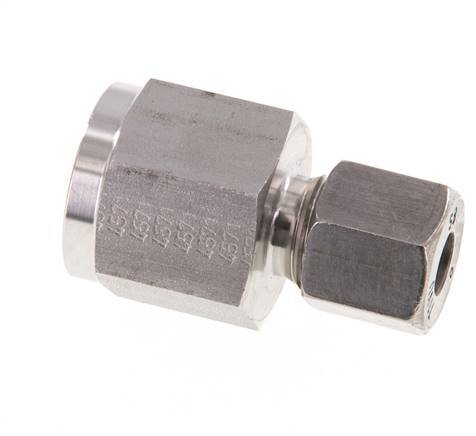 8S & G1/2'' RVS Rechte Snijringkoppeling Binnendraad voor manometers 630bar ISO 8434-1