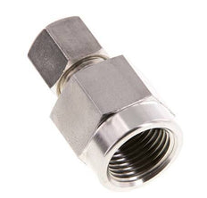 8S & G1/2'' RVS Rechte Knelfitting Binnendraad voor manometers 500bar ISO 8434-1