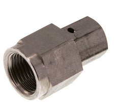 8S & G1/2'' RVS Rechte Draaidoorvoer Binnendraad voor manometers 630bar FKM Afdichtconus ISO 8434-1