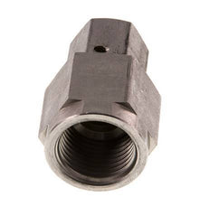 8S & G1/2'' RVS Rechte Draaidoorvoer Binnendraad voor manometers 630bar FKM Afdichtconus ISO 8434-1