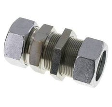 35L Verzinkt Stalen Rechte Snijringkoppeling Schotdoorvoer 160bar ISO 8434-1