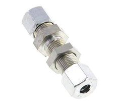 8S Verzinkt Stalen Rechte Snijringkoppeling Schotdoorvoer 630bar ISO 8434-1