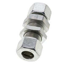 20S Zink plated Steel Straight Cutting Fitting Bulkhead 400 bar ISO 8434-1