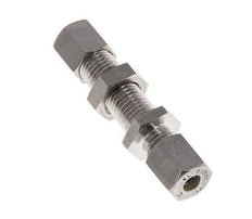 6L RVS Rechte Knelfitting Schotdoorvoer 315bar ISO 8434-1