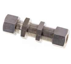 12L RVS Rechte Knelfitting Schotdoorvoer 315bar ISO 8434-1