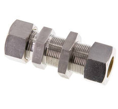 18L RVS Rechte Knelfitting Schotdoorvoer 315bar ISO 8434-1