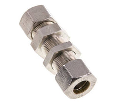 16S RVS Rechte Knelfitting Schotdoorvoer 400bar ISO 8434-1