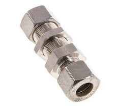 16S RVS Rechte Knelfitting Schotdoorvoer 400bar ISO 8434-1