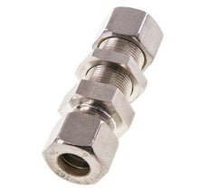 16S RVS Rechte Knelfitting Schotdoorvoer 400bar ISO 8434-1