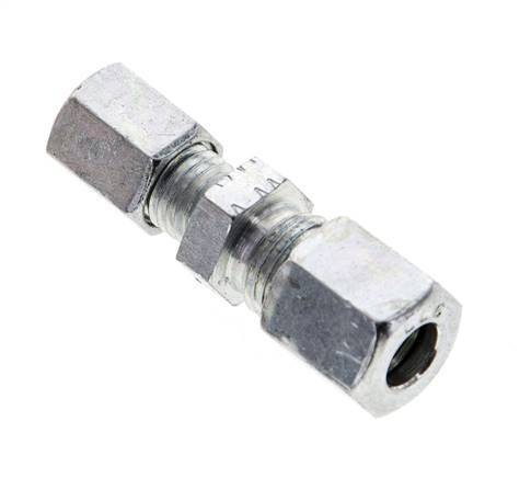 4LL & 6LL Zink plated Steel Straight Cutting Fitting 100 bar ISO 8434-1