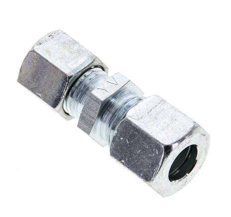 8L & 10L Zink plated Steel Straight Cutting Fitting 315 bar ISO 8434-1