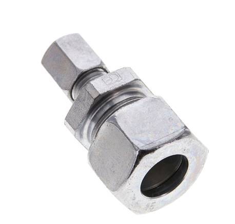 6L & 15L Zink plated Steel Straight Cutting Fitting 315 bar ISO 8434-1