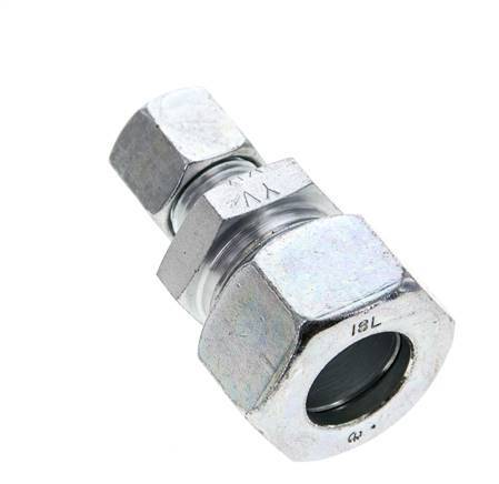 10L & 18L Zink plated Steel Straight Cutting Fitting 315 bar ISO 8434-1