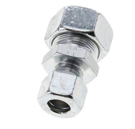 12L & 18L Zink plated Steel Straight Cutting Fitting 315 bar ISO 8434-1